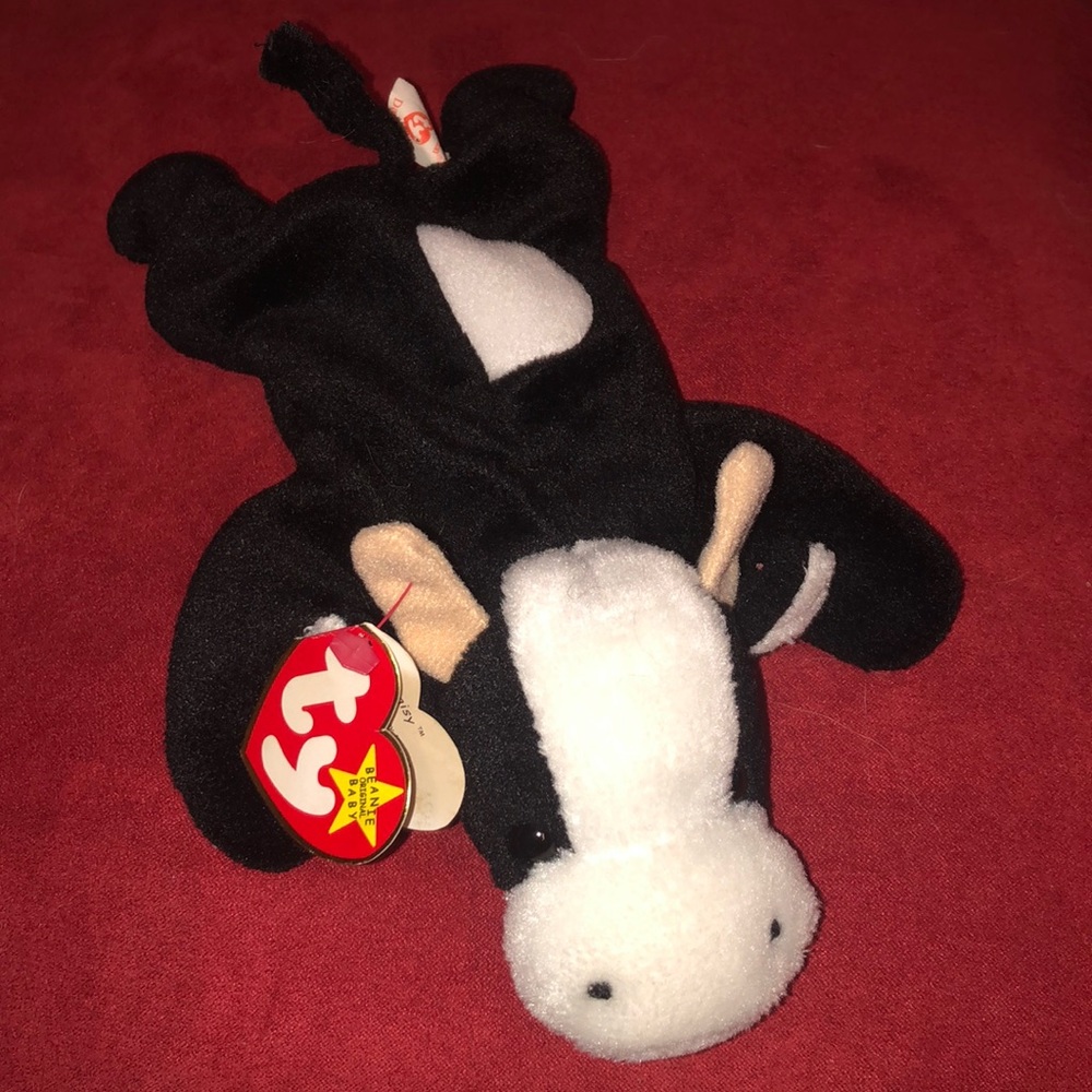 TY Beanie Baby Daisy the Cow